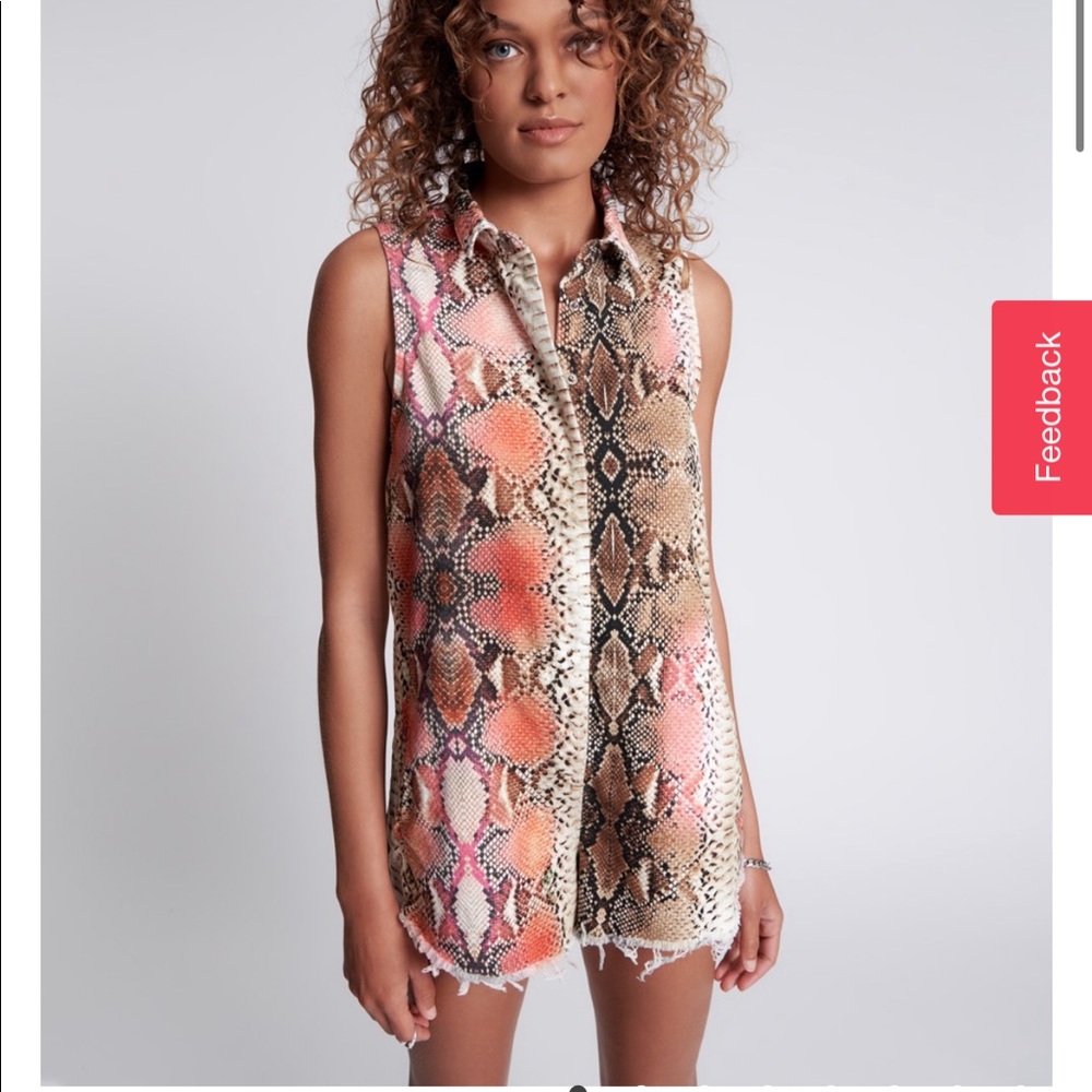 Braxton Jumpsuit Serpant BNWT XS (fits big!!)